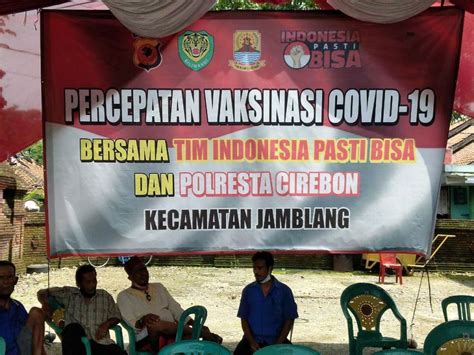 Polresta Cirebon Bersama Indonesia Pasti Bisa Giat Percepatan