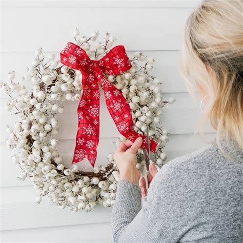 Christmas wall & hanging decorations. How to Hang a Holiday Wreath on Brick Walls Without Drilling Holes | Holiday wreaths, Wreaths ...