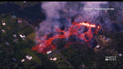 Satellite Photos Show Hawaii Volcano Leaking Lava Toxic Gas