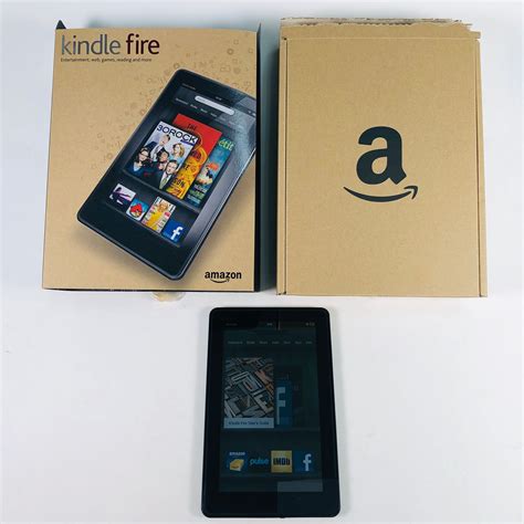 Amazon Kindle Fire 1st Generation 7 Wifi 8 Gb Black Tablet D01400 Ebay