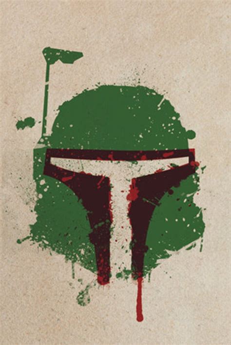 Boba Fett Poster Star Wars Poster Star Wars Art Star Wars Etsy