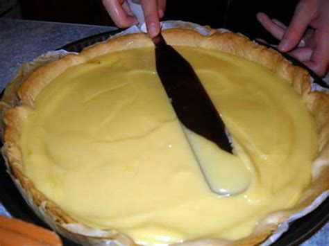 Crème pour fond de tarte tres facile Recette