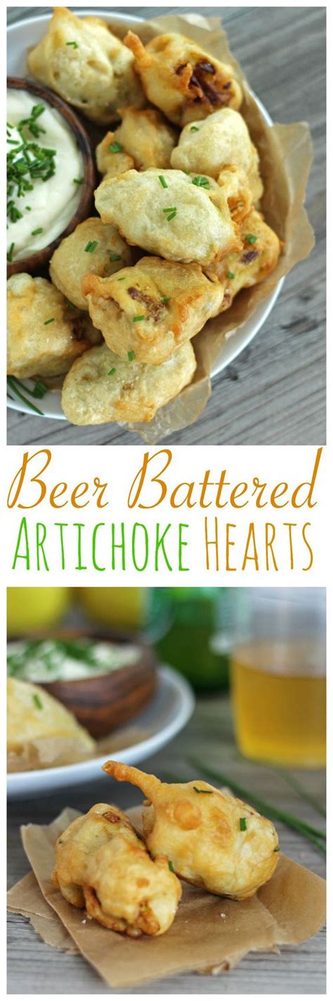 3 Ingredient Beer Battered Artichoke Hearts Recipe