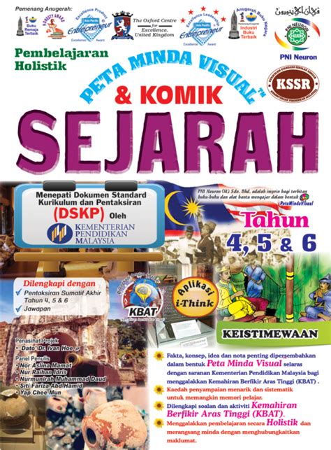 KSSR PEMBELAJARAN HOLISTIK PETA MINDA VISUAL KOMIK SEJARAH TAHUN Lazada