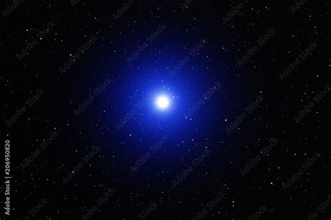 Sirius Brightest Star Seen From The Earth Photographed Through A