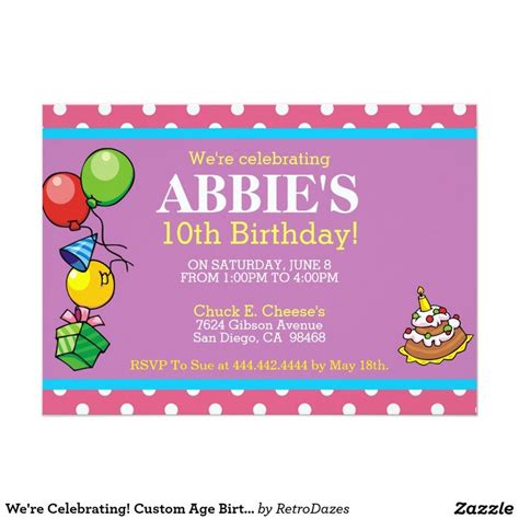 an image of birthday party card with balloons and cat in the hat on