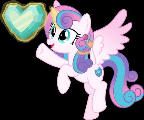 Flurry Heart 💜💙💜💙 With The Crystal Heart My Little Pony Wallpaper My