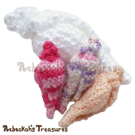 Spiral Conch Shell Free Crochet Pattern Rebeckahs Treasures
