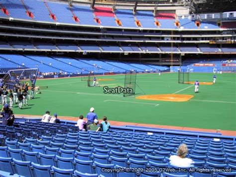 Seat View From Section 116 At Rogers Centre Toronto Blue Jays