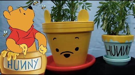 Winnie The Pooh And Hunny Pots Disney Diy Disney Diy Disney Diy Crafts Winnie The Pooh Honey