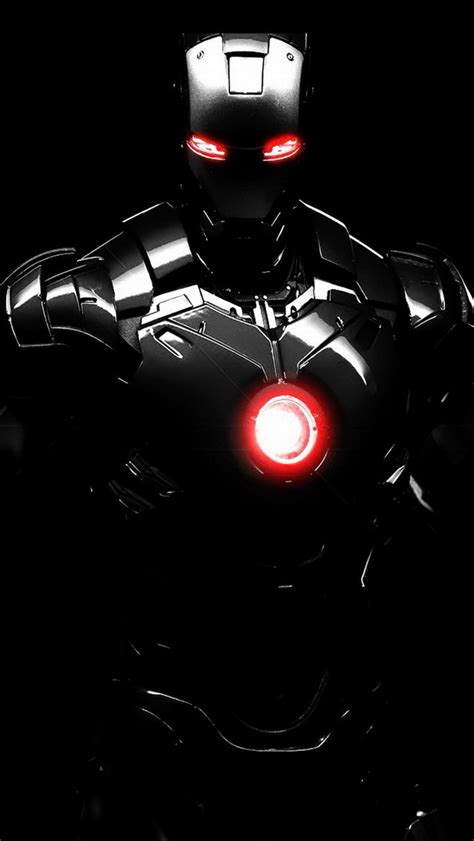 Iron Man In The Dark Wallpaper Free Iphone Wallpapers