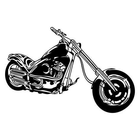 Motorcycle Chopper Graphics Svg Dxf Eps Png Cdr Ai Pdf Vector