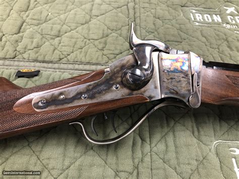 Davide Pedersoli And C1874 Sharps Q Rifle 34 Heavy Octagon Barrel