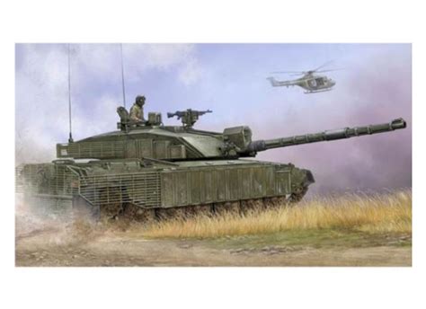 Trumpeter 135 British Challenger 2 With Bar Armour