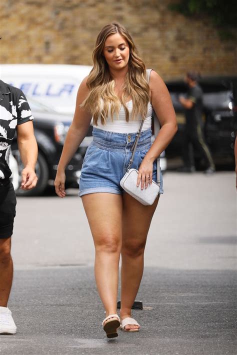 Jacqueline Jossa Looks Incredible In Denim Shorts As She Heads For Lunch With Friends As She