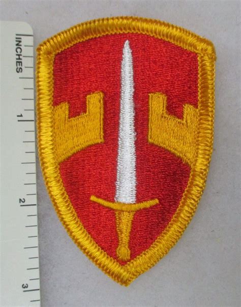 Macv Military Assistance Command Vietnam Patch Merrowed Edge Vintage