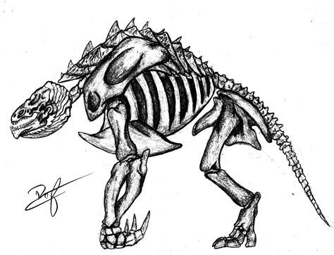 Titanus Methuselah Skeleton All Godzilla Monsters Kaiju Animal