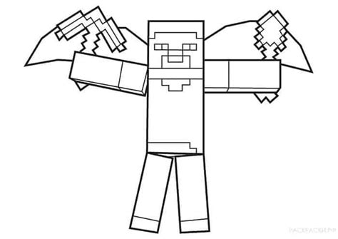 An Image Of A Minecraft Character That Looks Like He Is Holding His