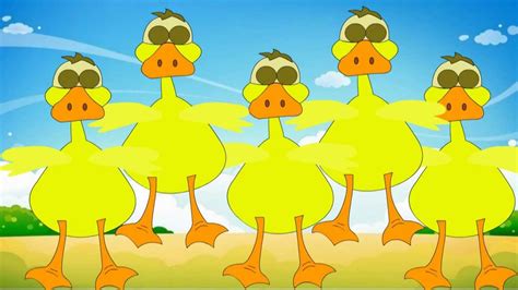 Ver más ideas sobre patos, patitos tiernos, patos dibujos. Inicial: CINCO PATOS (Números) - YouTube