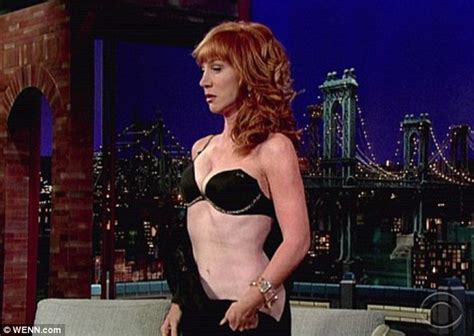 Kathy Griffin Strips Down To Her Underwear Again As She Prepares To Go