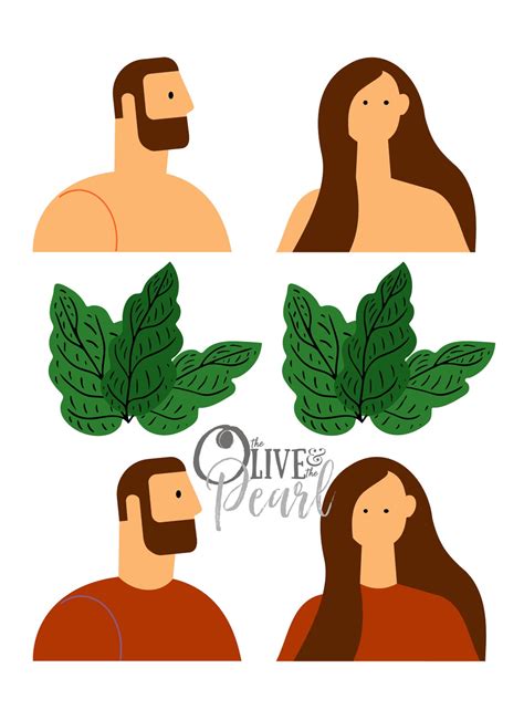 Adam And Eve Cutouts Etsy