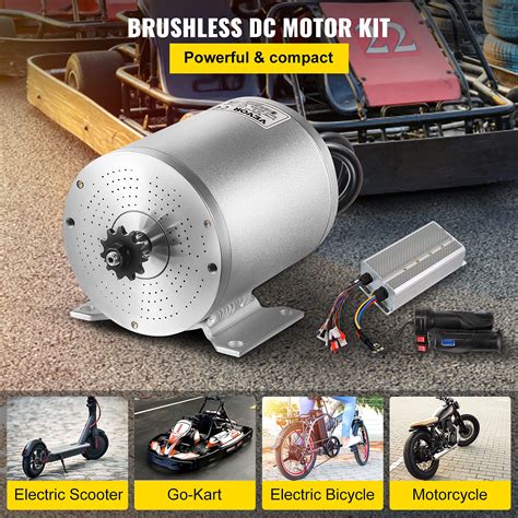 Vevor Electric Brushless Dc Motor72v 3000w Brushless Electric Motor
