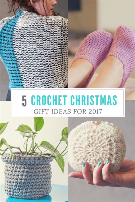 Check out all 80 gifts for your girlfriend: 5 Crochet Christmas Gift Ideas for 2017 - Crochet Coach