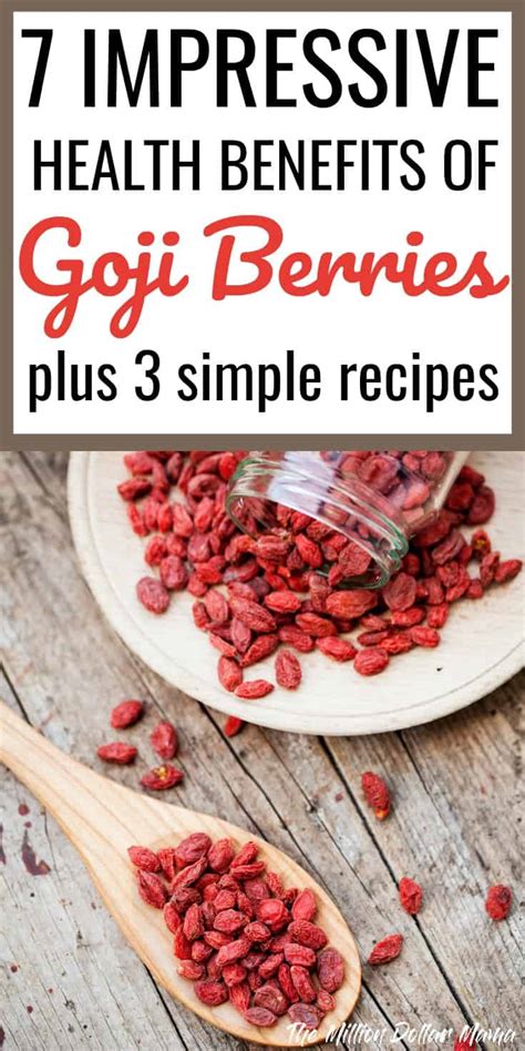 Health Benefits Of Goji Berries