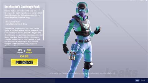 How To Get All New Breakpoint Skin And Challenge Pack In Fortnite Dexerto