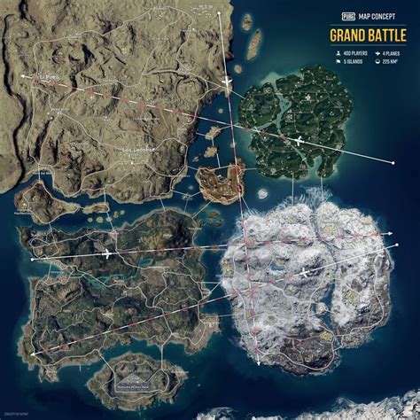 Maps serve as battlegrounds with varying features. Xuất hiện ý tưởng map PUBG "siêu to khổng lồ", bắn cả ngày ...