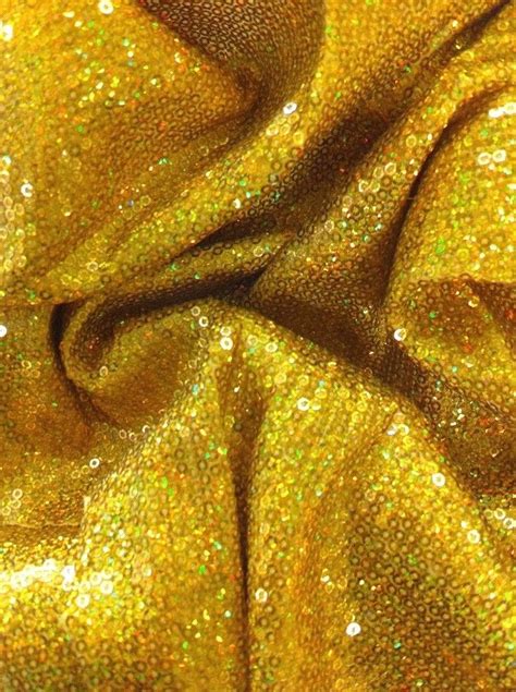 Polyester 2 Way Stretch W 3 Mm Hologram Sequins 5758 Wide Fabric