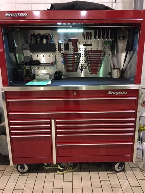 Snap On Krl Inch Toolbox With Stainless Worktop And Riser In Bury