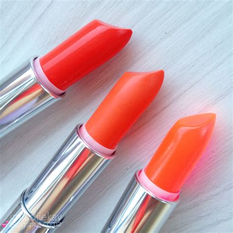 Orange Madness Maybelline Lipsticks Maybelline Lipstick Makeup