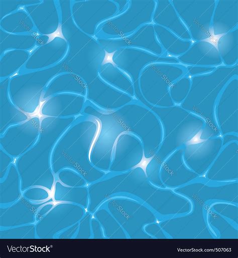 Blue Water Seamless Texture Royalty Free Vector Image