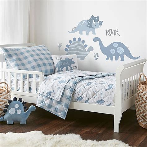 Nursery bedding sets └ nursery bedding └ baby all categories antiques art baby books, comics & magazines business, office & industrial cameras & photography cars, motorcycles & vehicles clothes, shoes & accessories coins collectables computers/tablets & networking crafts dolls & bears dvds. Levtex Baby Dino Toddler Bedding Set in Blue | Bed Bath ...
