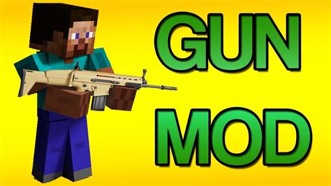 Minecraft New Gun Mod Mod Spotlight 18 Youtube