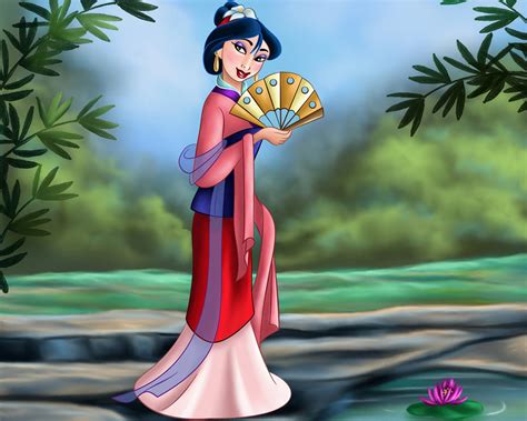 Mulan - Disney Princess Mulan Wallpaper (33894159) - Fanpop