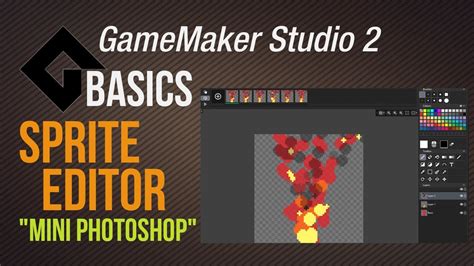 🔴 Sprite Editor The Mini Photoshop Gamemaker Studio 2 Basics
