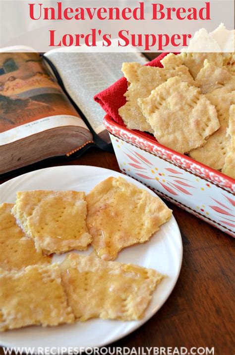 Turn the breads over and bake an additional 2 minutes, until the matzot are lightly browned and crisp. 30 best Communion Bread Recipes images on Pinterest ...