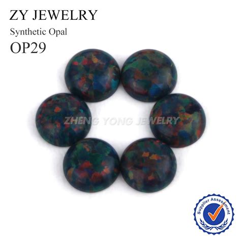 High Quality Round Loose 20mm10mm Cabochon Cut Op29 Synthetic Opal