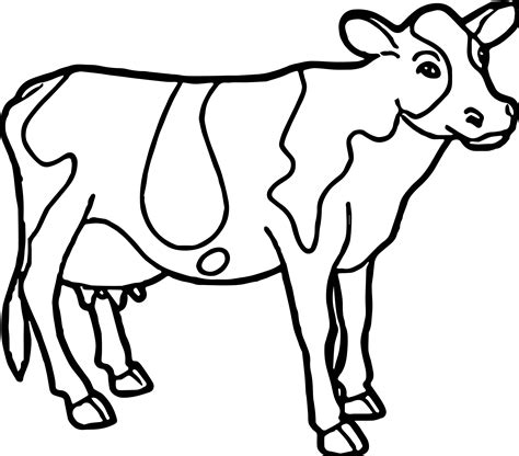 Cattle Coloring Pages At Free Printable Colorings