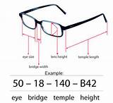 Pictures of How To Measure Eyeglasses Frame Size