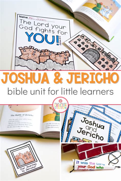 Joshua And Jericho Bible Resource Mrs Jones Creation Station
