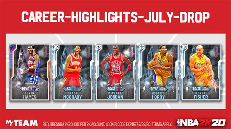 These typically comprise player cards once you're there, simply type in the nba 2k21 locker codes listed above. nba 2k20 myteam career highlights locker code - Operation ...