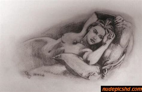 Kate Winslet Titanic Naked Drawing Rose Nude Leaked Porn Photo NudePicsHD Com