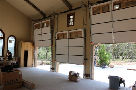 Vertical Lift Real Wood Overhead Garage Doors Traditional Garage Austin By Cedar Park