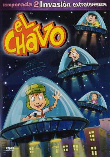 El Chavo Animado Temporada 2 Invasion Extraterrestre Dvd Mercadolibre