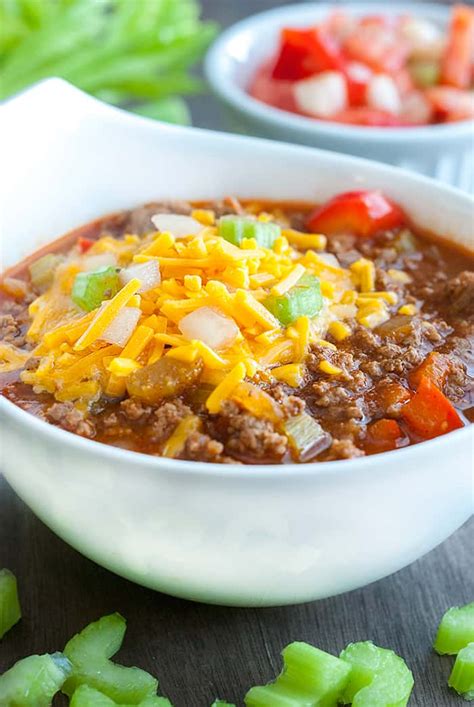 Are you ready for some chocolate heaven? Low Carb Chili - Most Flavorful Keto Chili Recipe - The ...