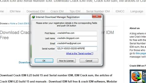 Internet download manager serial number for windows 7 will resume unfinished download from the area. Image result for internet download manager fake serial ...