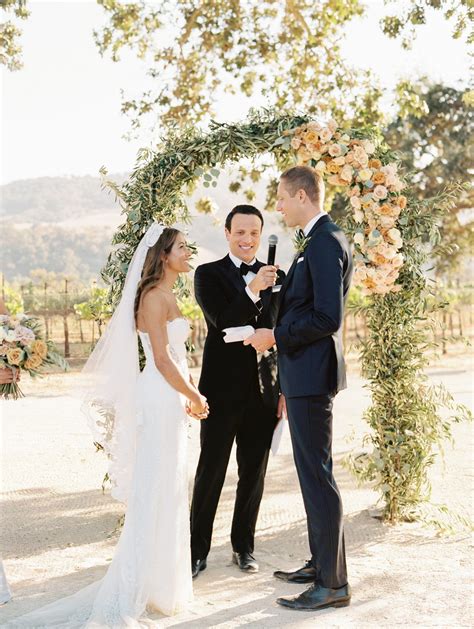 This Stunning Bride Had Us Tearing Up Over Her Something Borrowed Wedding Officiant Sunstone